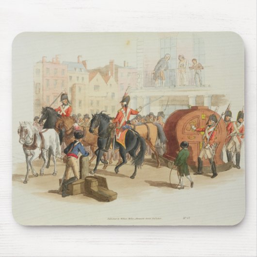 芸術家が刻む宝くじ車輪1805年(a マウスパッド (正面)