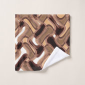 芸術家がC.L.ブラウン置くタフィー及びカラメルタオル バスタオルセット (ウォッシュタオル)