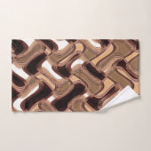 芸術家がC.L.ブラウン置くタフィー及びカラメルタオル バスタオルセット (ハンドタオル)