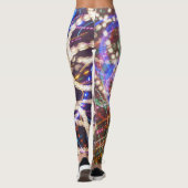 芸術家がC.L.ブラウン設計している謝肉祭のレギンス レギンス (裏面)