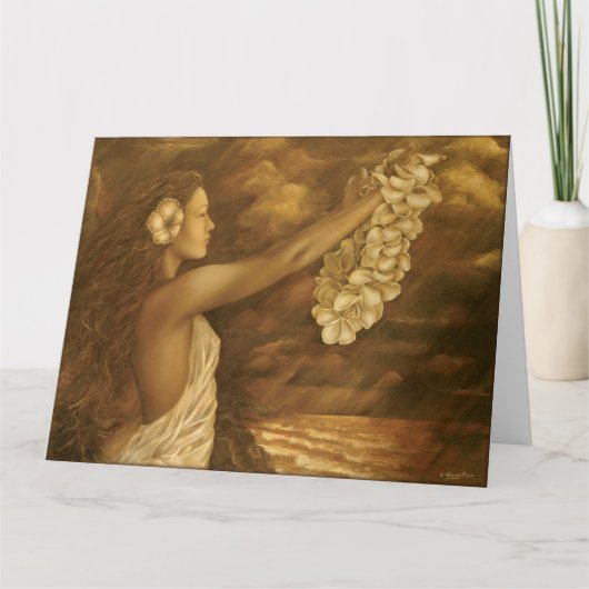 芸術家によってL. Higgins "提供"。 ジャンボカード カード (正面)