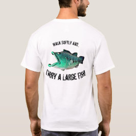 芸術家によるマイククウィン態度の魚 Tシャツ