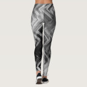 芸術家によるC.L.ブラウンブラシをかけられた鋼鉄レギンス レギンス (裏面)