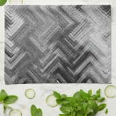 芸術家によるC.L.ブラウンブラシをかけられた鋼鉄台所タオル キッチンタオル (折り畳み)