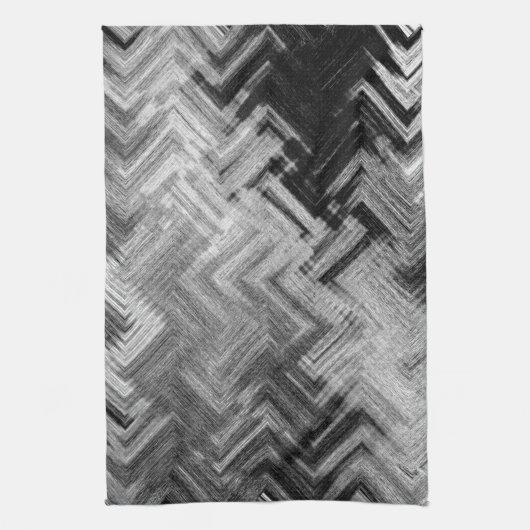 芸術家によるC.L.ブラウンブラシをかけられた鋼鉄台所タオル キッチンタオル (縦)