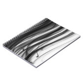 芸術家によるC.L.ブラウン黒い火IIIのノート ノートブック (左側)