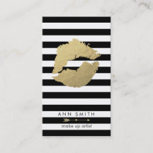 芸術家にシックな金ゴールドの黒の名刺を構成して下さい