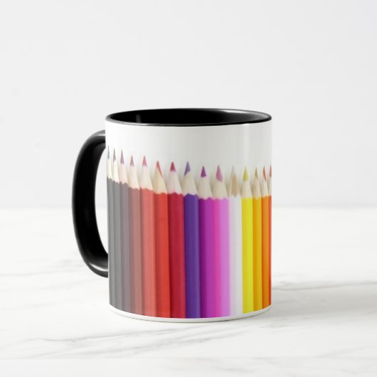 芸術家のお気に入りのなマグ マグカップ (正面左)