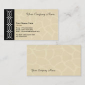 芸術家のための名刺 名刺 (正面/裏面)