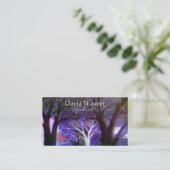 芸術家のカスタムな名刺のテンプレート 名刺 (スタンド正面)