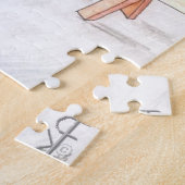 芸術家のジグソーパズル ジグソーパズル (側面)