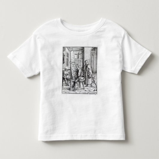 芸術家のスタジオの皇帝 トドラーTシャツ (正面)