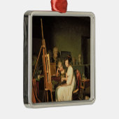 芸術家のスタジオ メタルオーナメント (右)