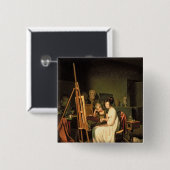 芸術家のスタジオ 缶バッジ (正面&裏面)