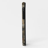 芸術家のスタジオ、c.1665-66 (キャンバスの油) Case-Mate iPhoneケース (裏面/左)