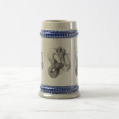 芸術家のステインのマグの生命 ビールジョッキ (中央)