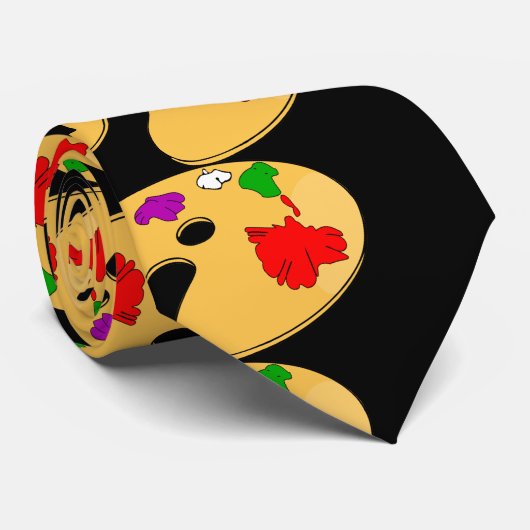 芸術家のタイ ネクタイ (ロール)