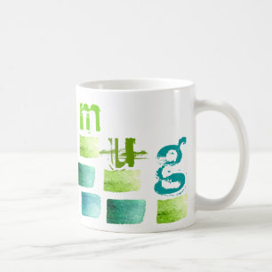 芸術家のパレットのマグ コーヒーマグカップ