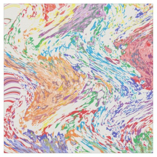 芸術家のパレット ファブリック (クローズアップ)