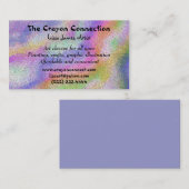 芸術家のパレット 名刺 (正面/裏面)