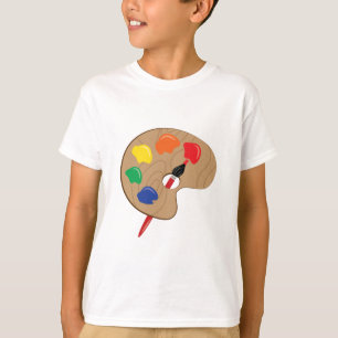 芸術家のパレット Tシャツ