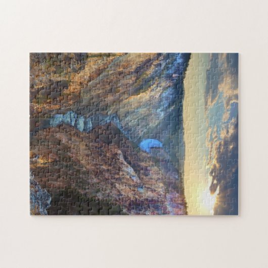 芸術家のポイントからの滝を下げて下さい ジグソーパズル (横)