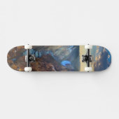 芸術家のポイントからの滝を下げて下さい スケートボード (横)