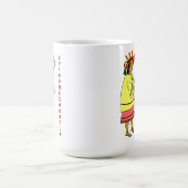 芸術家のマグのChicomexochtliのパトロンの神 コーヒーマグカップ (中央)