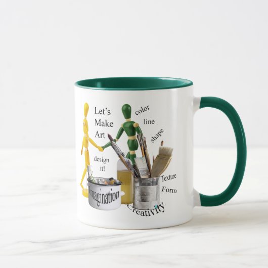 芸術家のマグ マグカップ (右)