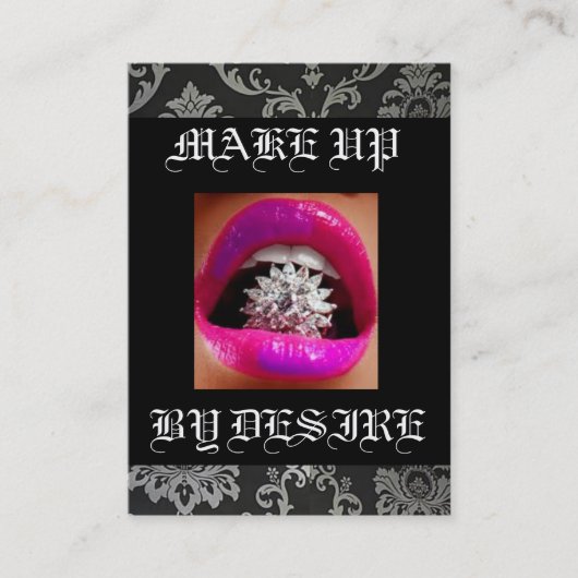 芸術家の名刺を構成して下さい 名刺 (正面)