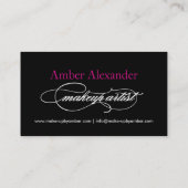 芸術家の名刺を構成して下さい 名刺 (裏面)