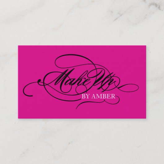 芸術家の名刺を構成して下さい 名刺 (正面)