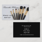芸術家の名刺を構成して下さい 名刺 (正面/裏面)