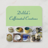 芸術家の名刺 スクエア名刺 (正面)