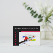 芸術家の名刺 名刺 (スタンド正面)