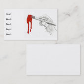 芸術家の名刺 名刺 (正面/裏面)