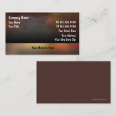 芸術家の名刺 名刺 (正面/裏面)