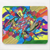 芸術家の夢 マウスパッド (正面)