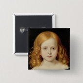 芸術家の娘のポートレート 缶バッジ (正面&裏面)