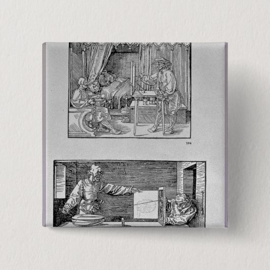 芸術家の最初技術的な本 缶バッジ (正面)