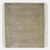 芸術家の最後の意志と遺言 スクエアシール (正面)