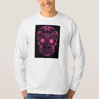 芸術家の砂糖のスカルによって描かれるオリジナル Tシャツ