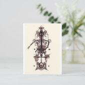 芸術家の解剖学 ポストカード (スタンド正面)