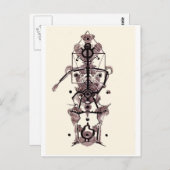 芸術家の解剖学 ポストカード (正面/裏面)