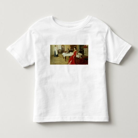 芸術家のDaughter 1905年 トドラーTシャツ (正面)