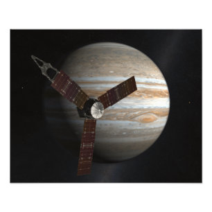 芸術家のJunoの宇宙船の概念 フォトプリント