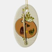 芸術家のPalletteのオーナメント セラミックオーナメント (右)