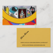 芸術家カード 名刺 (正面/裏面)