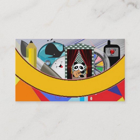 芸術家カード 名刺 (正面)