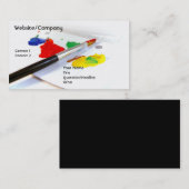 芸術家株式会社 名刺 (正面/裏面)